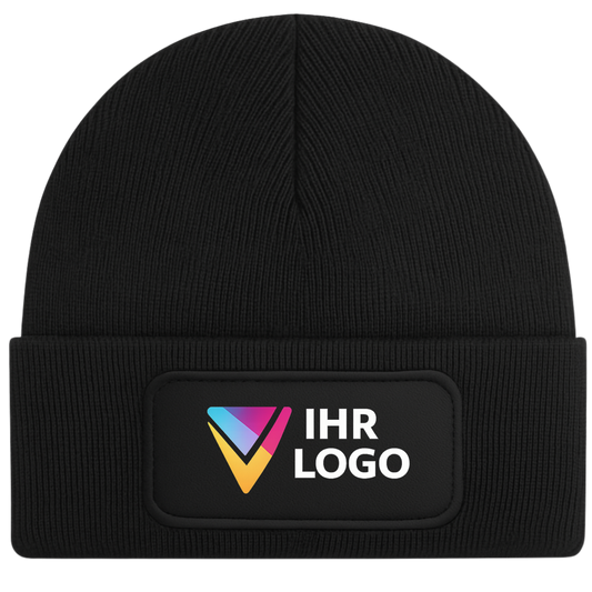 Winterkappen mit eigenen Logo bedruckt