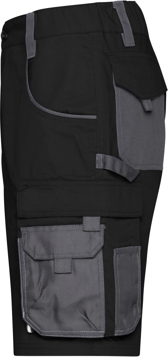 Arbeitstshorts mit Logo