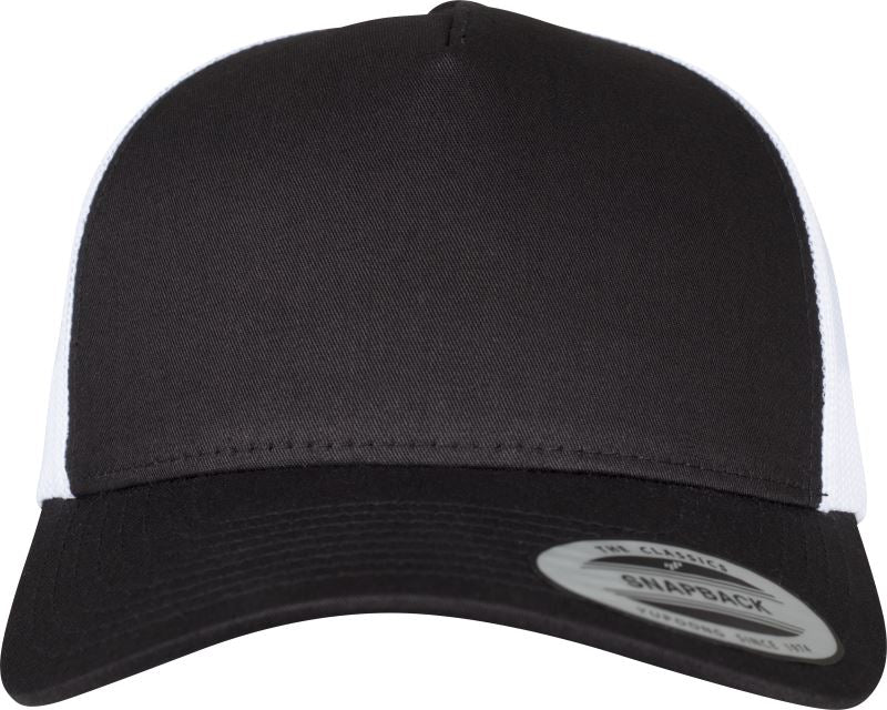 Flexfit 5 Panel Trucker Cap mit Logo bedruckt