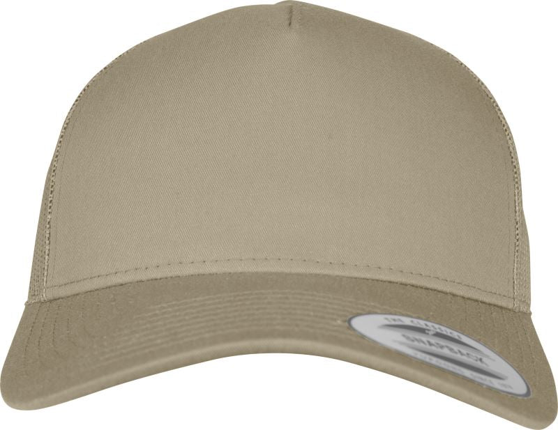 Flexfit 5 Panel Trucker Cap mit Logo bedruckt