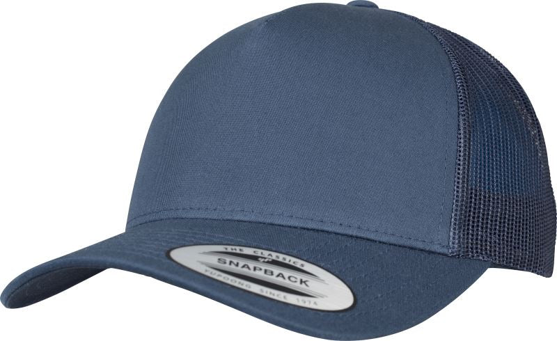 Flexfit 5 Panel Trucker Cap mit Logo bedruckt