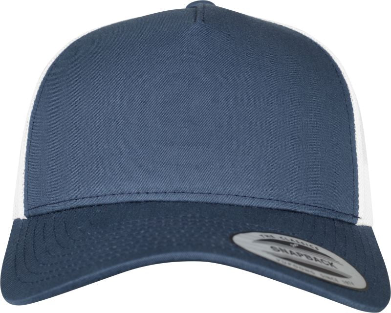 Flexfit 5 Panel Trucker Cap mit Logo bedruckt