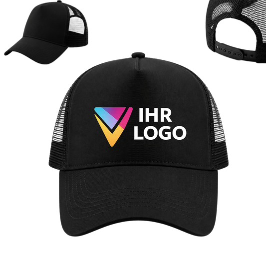 Schildkappe mit Logo bedruckt